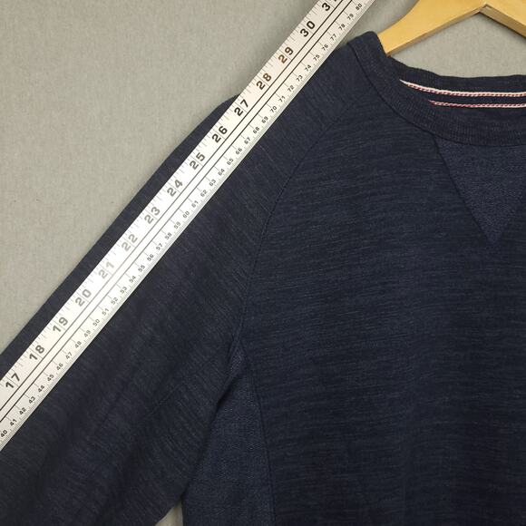 Vintage Champion Men's Pullover Crew Neck Sweater Size Medium Long Sleeve Blue - Picture 7 of 8